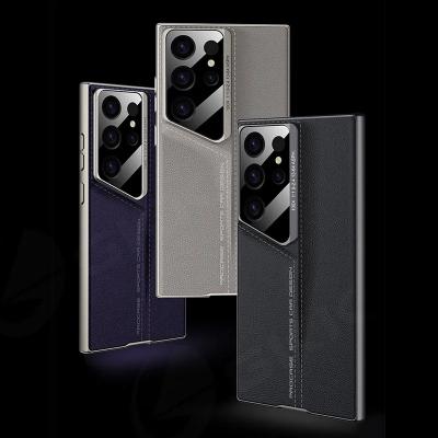 Sports Car Design Leather Case Samsung S24 Ultra