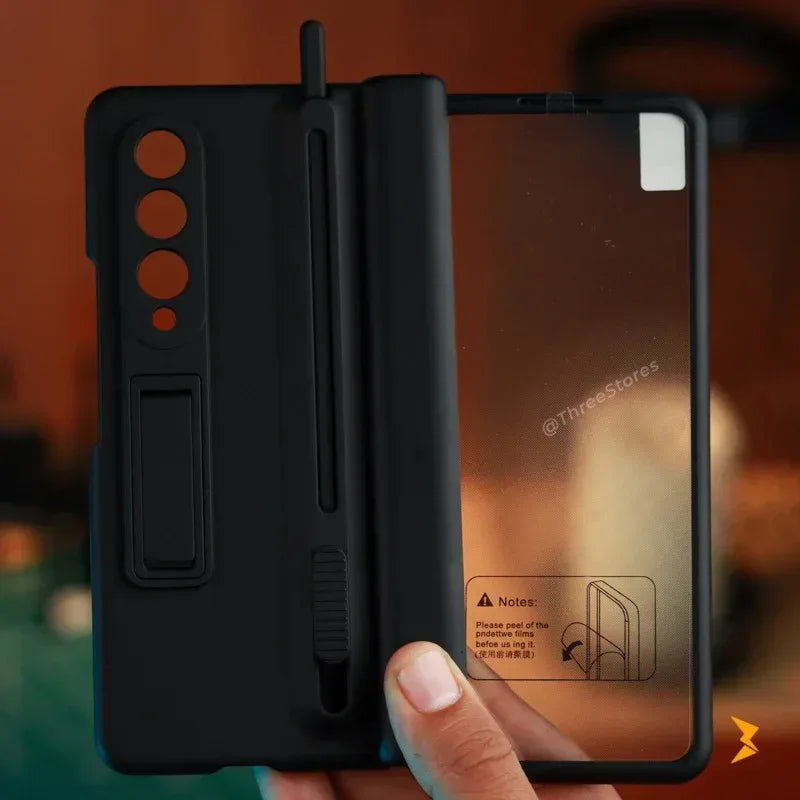 StandFold Protection Case with Pen Samsung Z Fold 4 - Three
