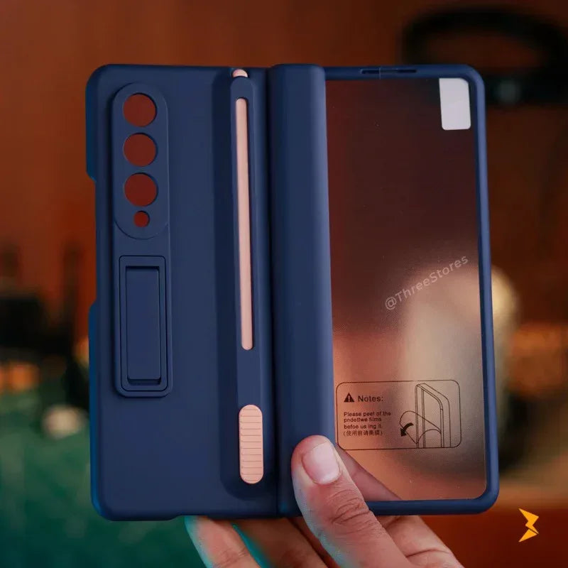 StandFold Protection Case with Pen Samsung Z Fold 4 - Three