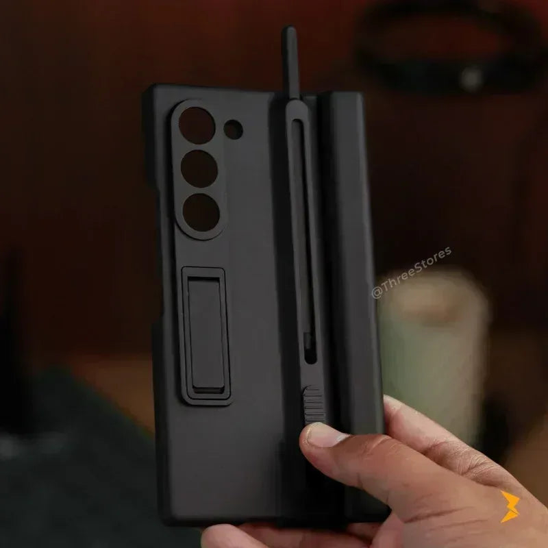 StandFold Protection Case with Pen Samsung Z Fold 7 - Three