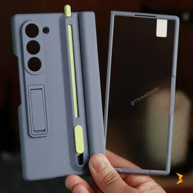 StandFold Protection Case with Pen Samsung Z Fold 7 - Three