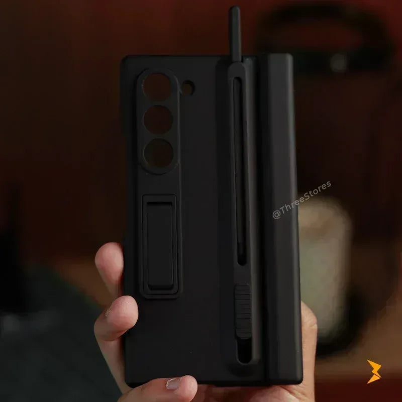 StandFold Protection Case with Pen Samsung Z Fold 7 - Three