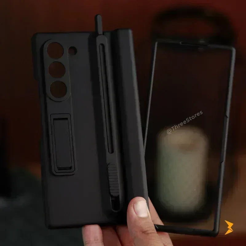 StandFold Protection Case with Pen Samsung Z Fold 7 - Three