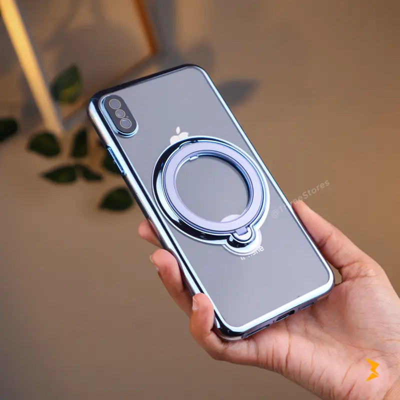 Stand Magsafe Transparent Case iPhone X Max