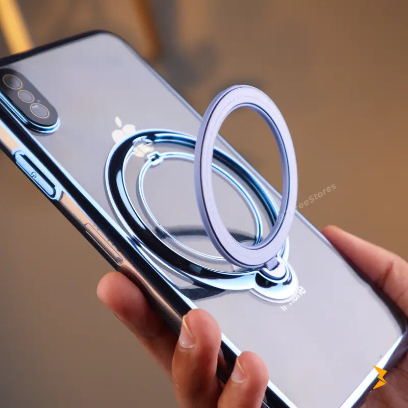 Stand Magsafe Transparent Case iPhone X Max