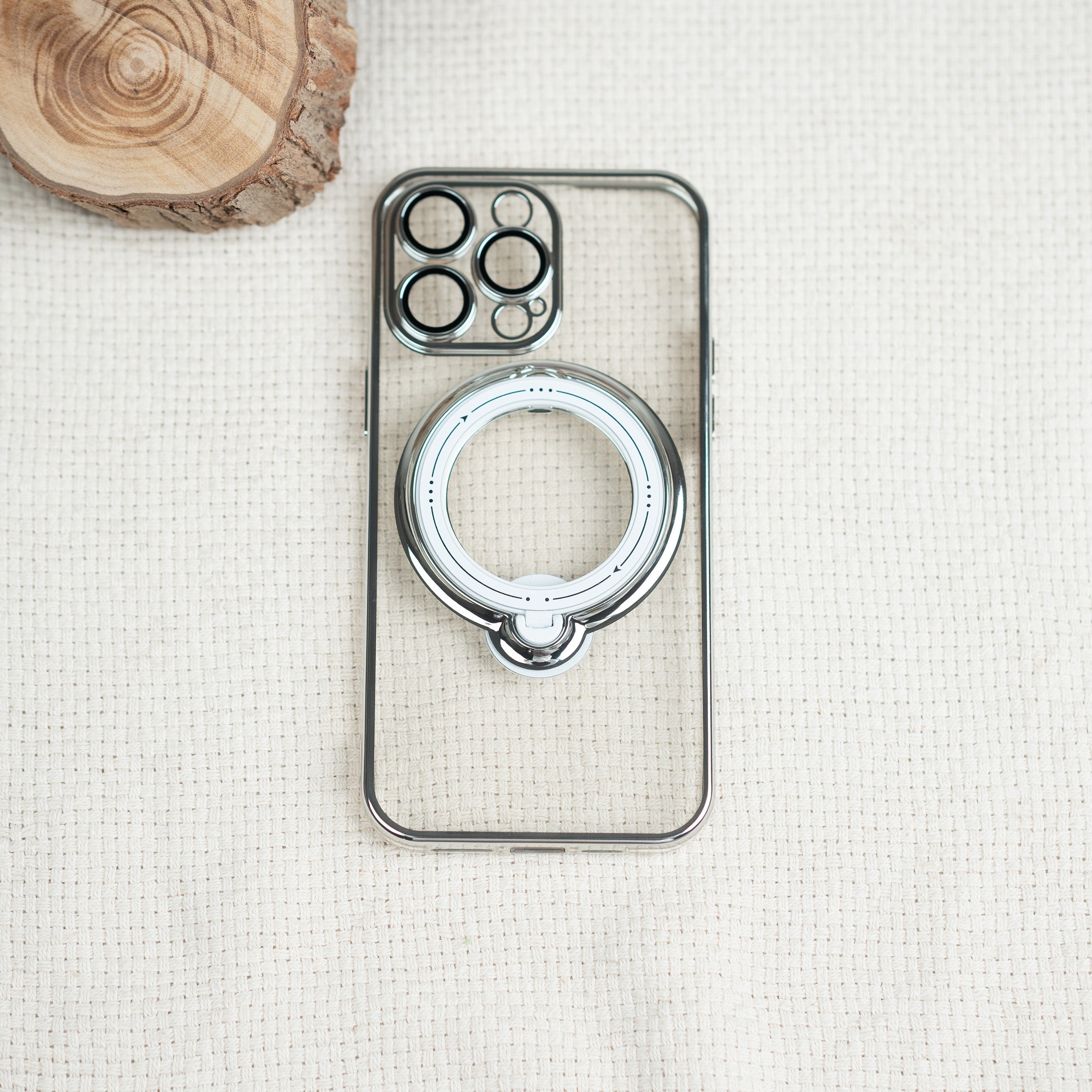 Stand Magsafe Transparent Case iPhone 11 Pro Max