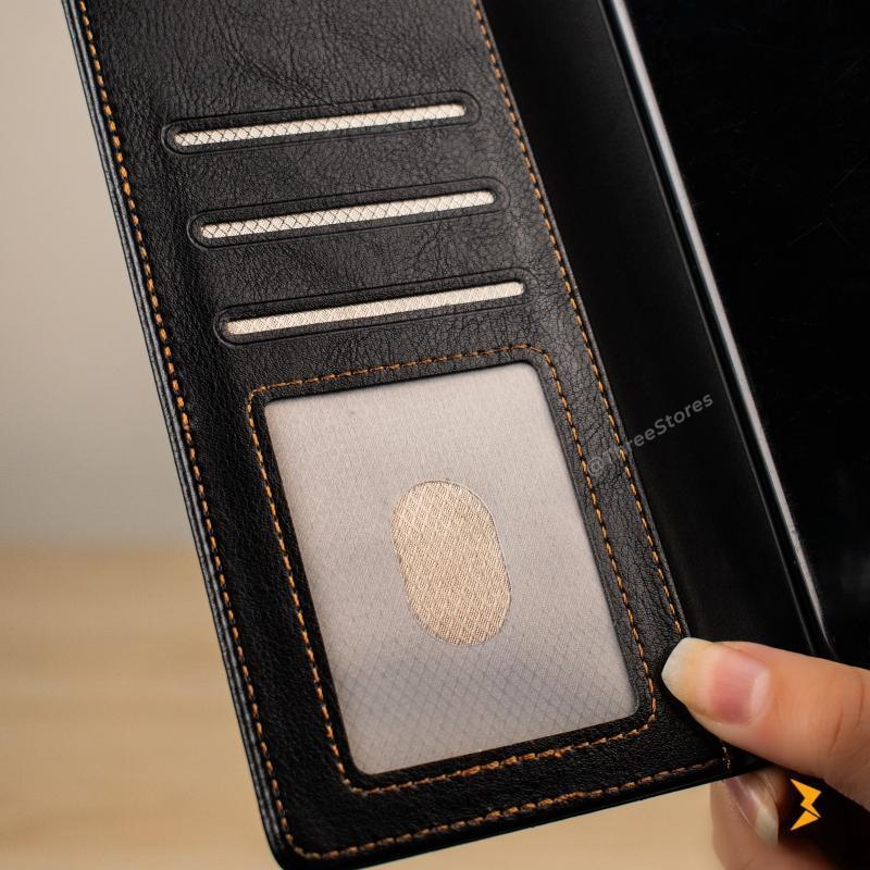 DDU Magsafe Flip Leather Case Samsung Note 20 Ultra - Three