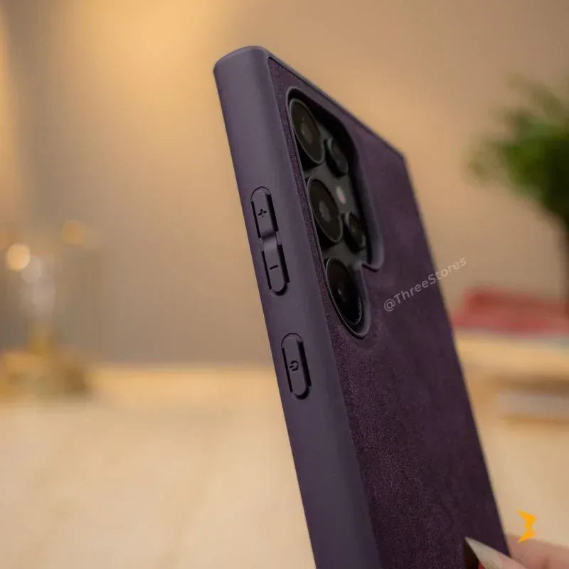 Stealth Leather Case Samsung S23 Ultra - Three