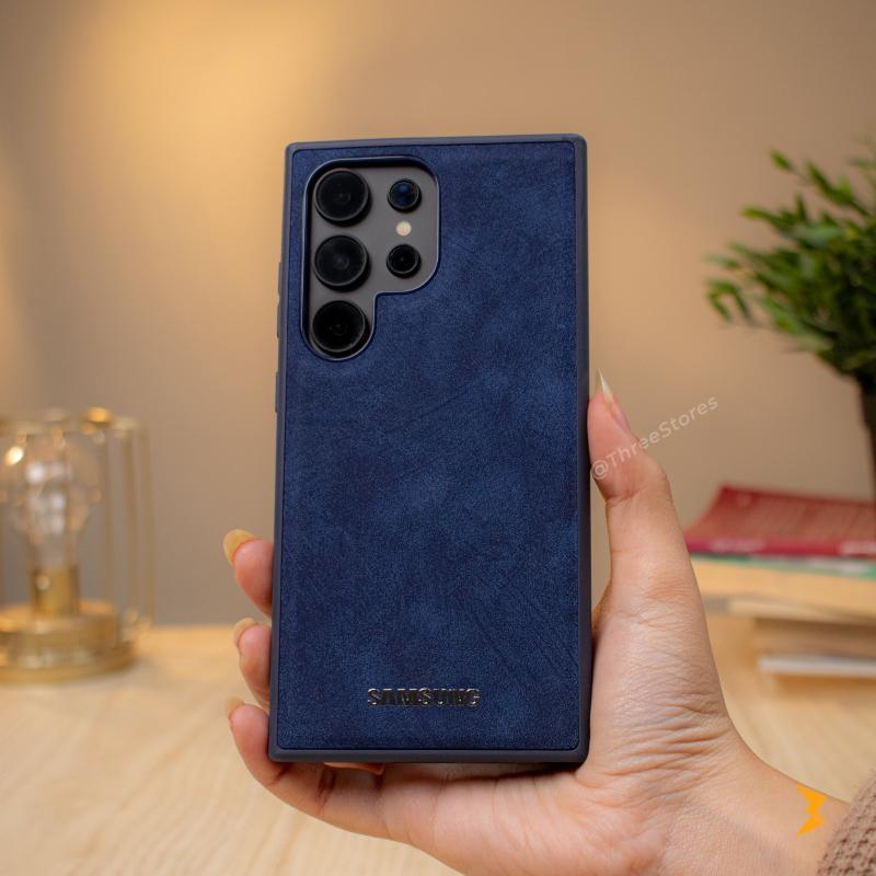 Stealth Leather Case Samsung S23 Ultra - Three