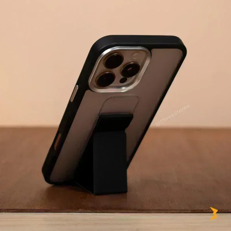 Stem Grip Kickstand Case iPhone 15 Pro Max - Three