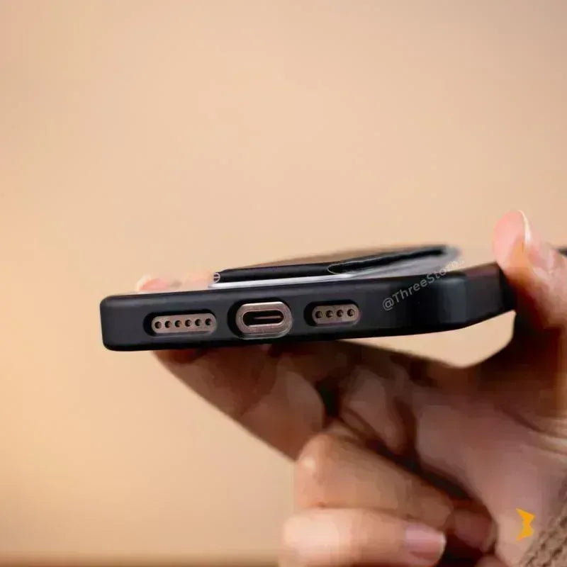 Stem Grip Kickstand Case iPhone 15 Pro Max - Three