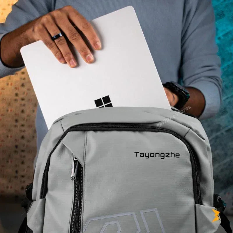 Step On The Brave Waterproof Laptop Backpack AD-03 - Three