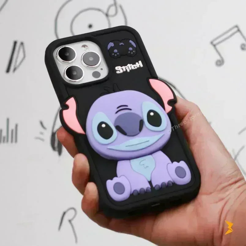 Stitch Mirror Case iPhone 16 Pro Max - Three