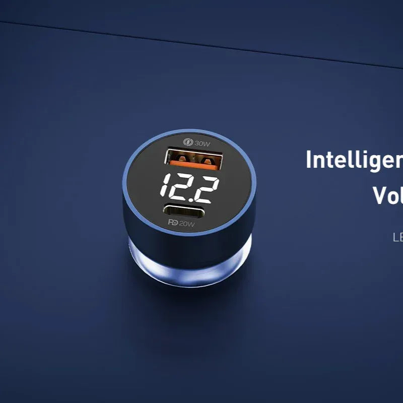 Recci Journey ON-Board 50W Car Charger RCC-N20 - Three