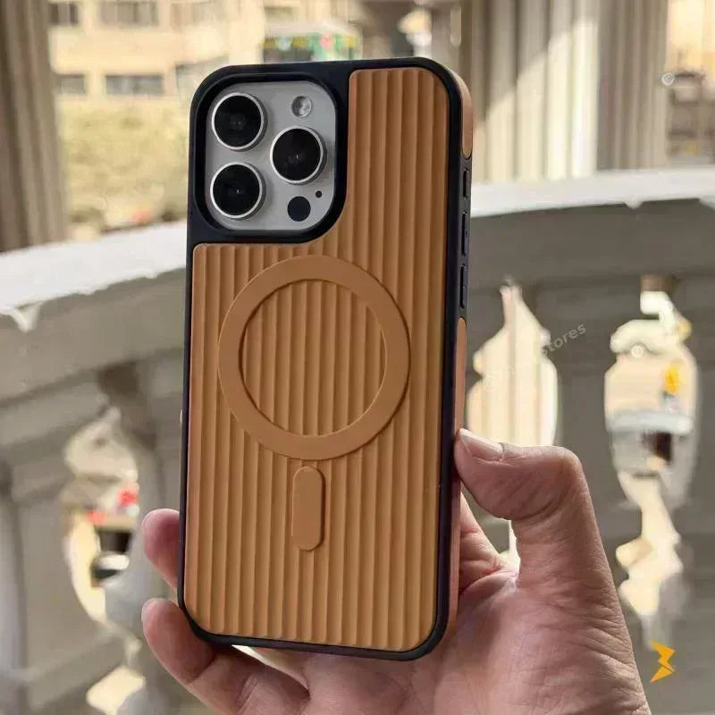 Stripes Magsafe Case iPhone 12 Pro Max - Three