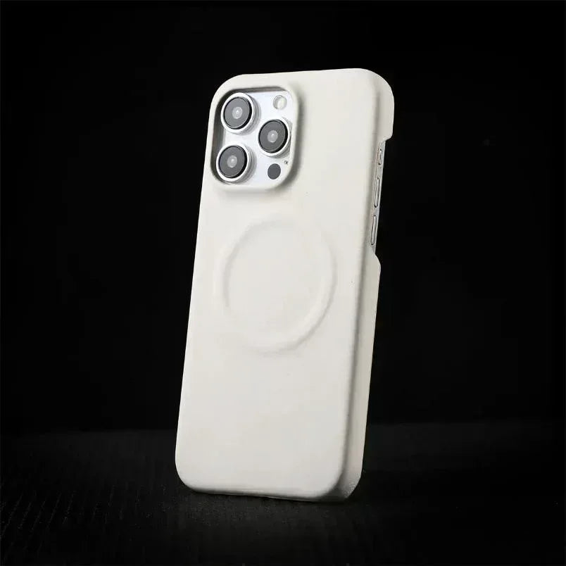 Stuffed Leather Case iPhone 13 Pro Max - Three