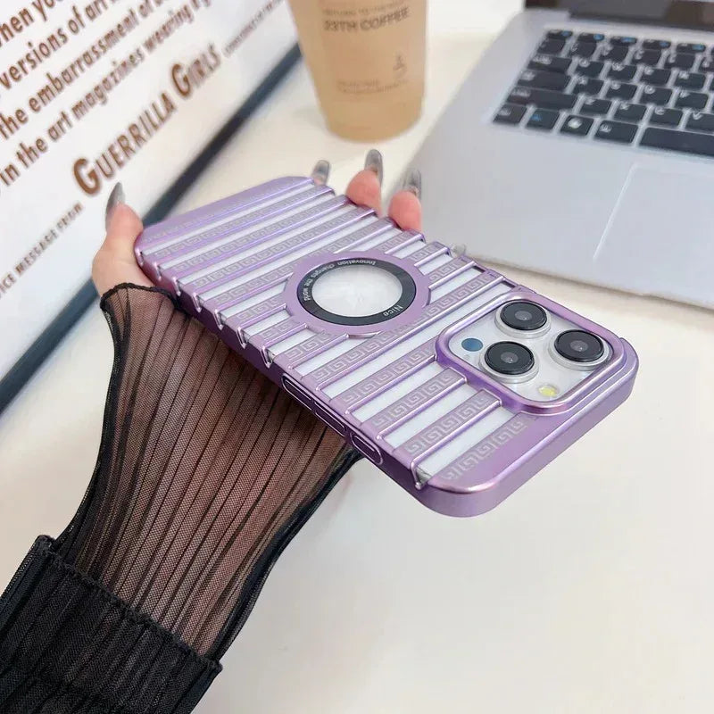 Superior Heat Diffusing Grid Case iPhone 14 Pro - Three