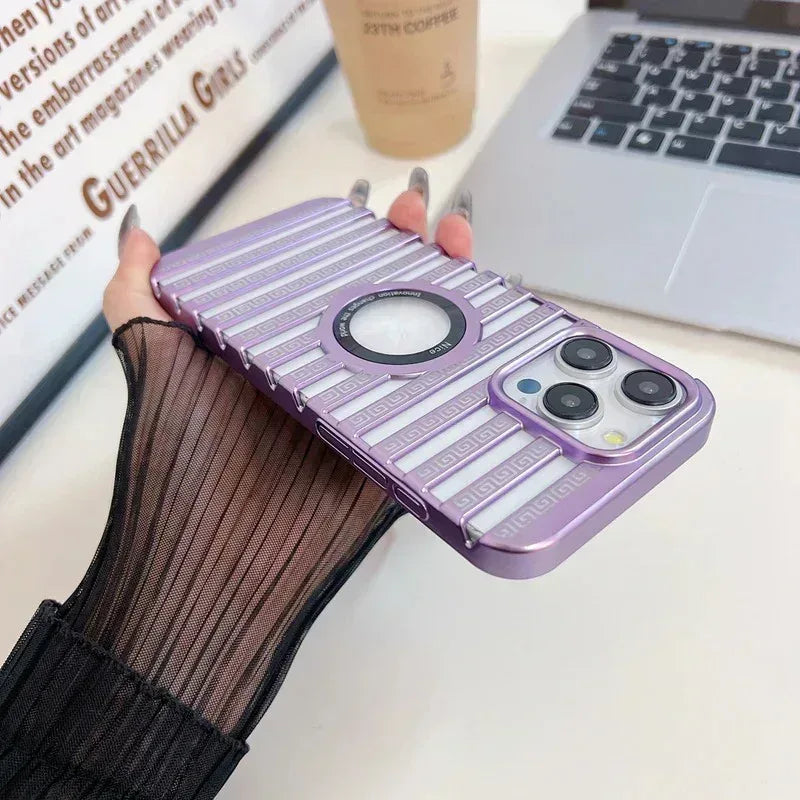 Superior Heat Diffusing Grid Case iPhone 12 Pro Max - Three