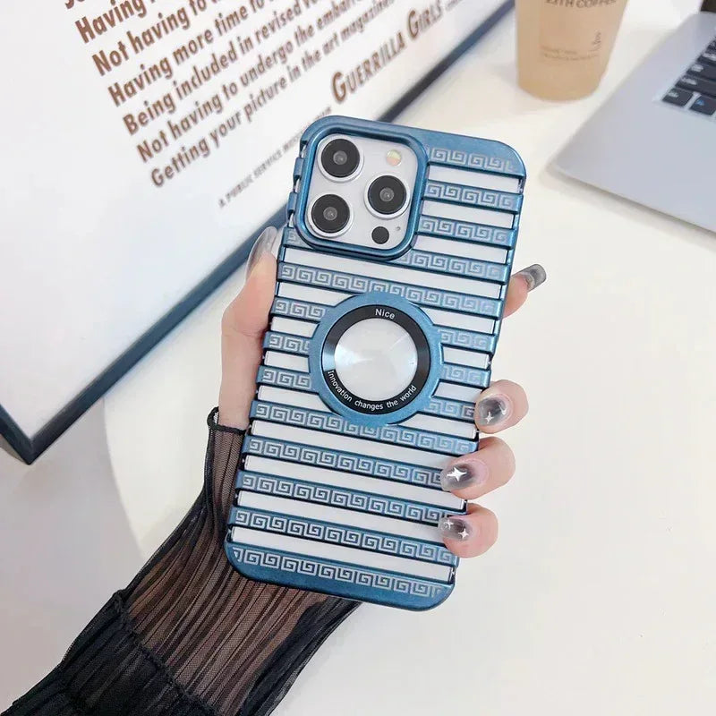Superior Heat Diffusing Grid Case iPhone 12 Pro Max - Three