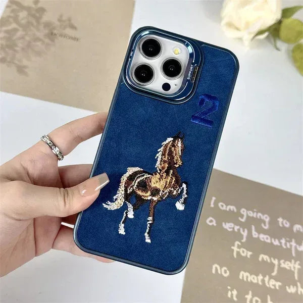 Support Horse Case iPhone 16 Pro Max - Three