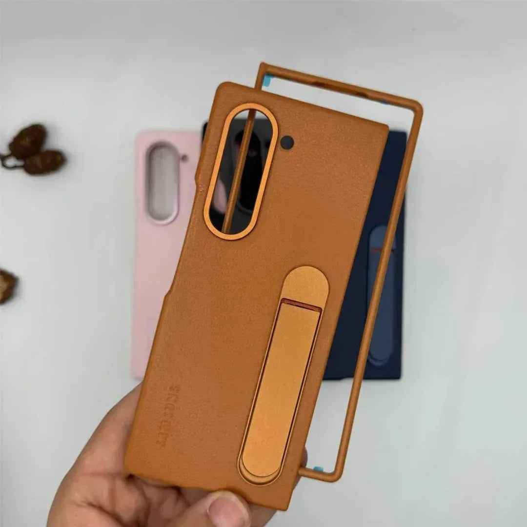 Surface Leather Stand Case Samsung Z Fold 6 - Three