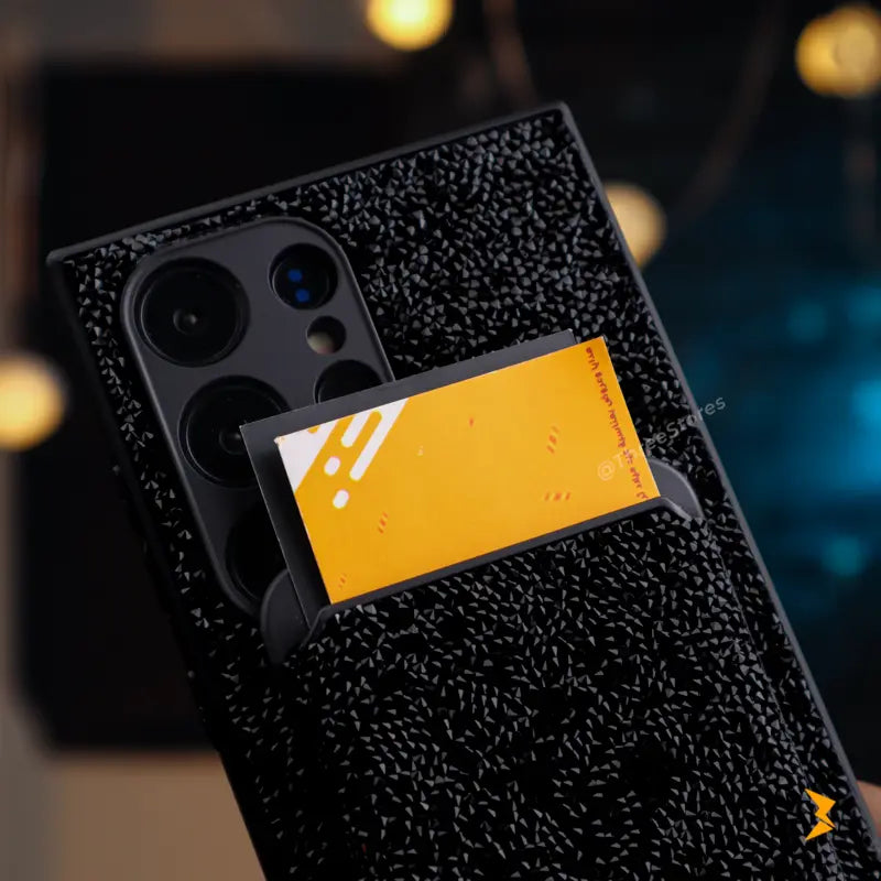 Swarovski Luxury Wallet Case Samsung S24 Ultra