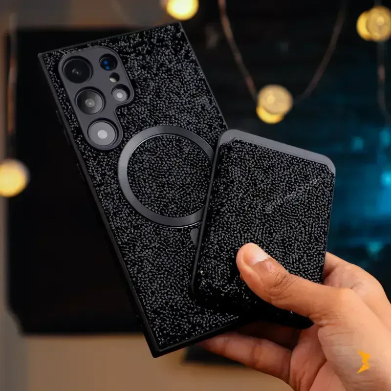 Swarovski Luxury Wallet Case Samsung S25 Ultra - Three