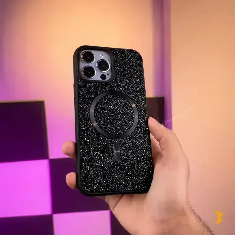 Swarovski Luxury Wallet Case iPhone 12 Pro - Three