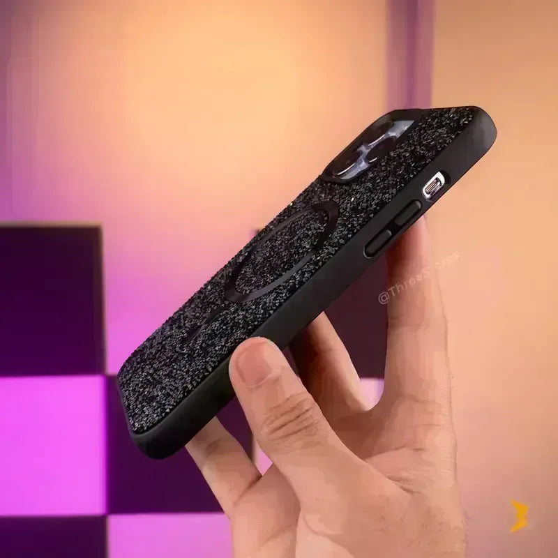 Swarovski Luxury Wallet Case iPhone 12 Pro - Three