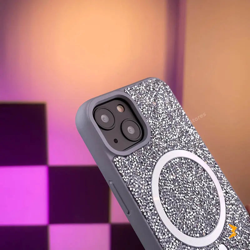 Swarovski Luxury Wallet Case iPhone 15