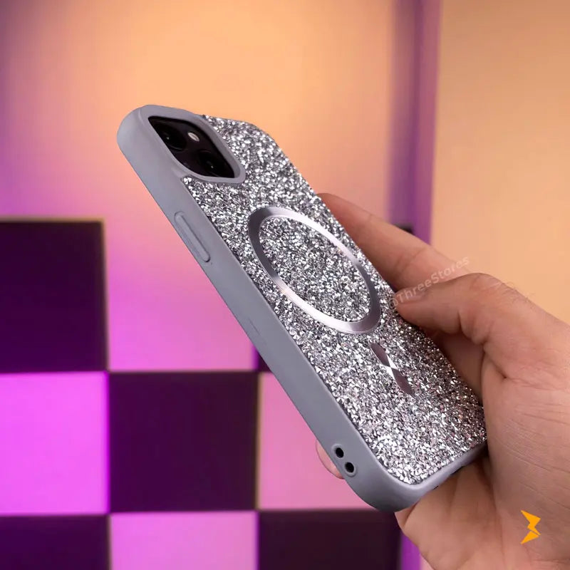 Swarovski Luxury Wallet Case iPhone 15