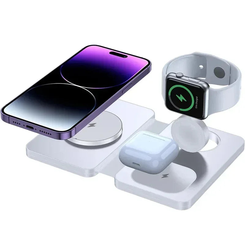3 in 1 magnetic wireless charger T5 - Three