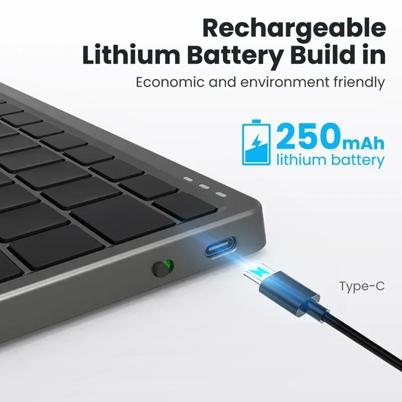 Consept Keyboard With Rotatable Touchpad KF8700 - Three