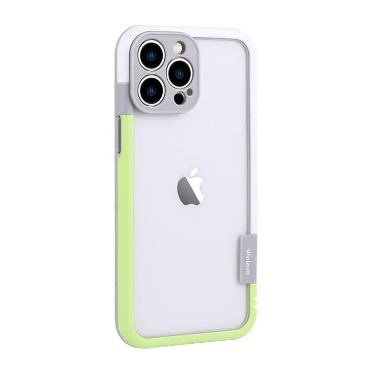 Colorful Silicone Bumper Frame Case iPhone 15 Pro - Three