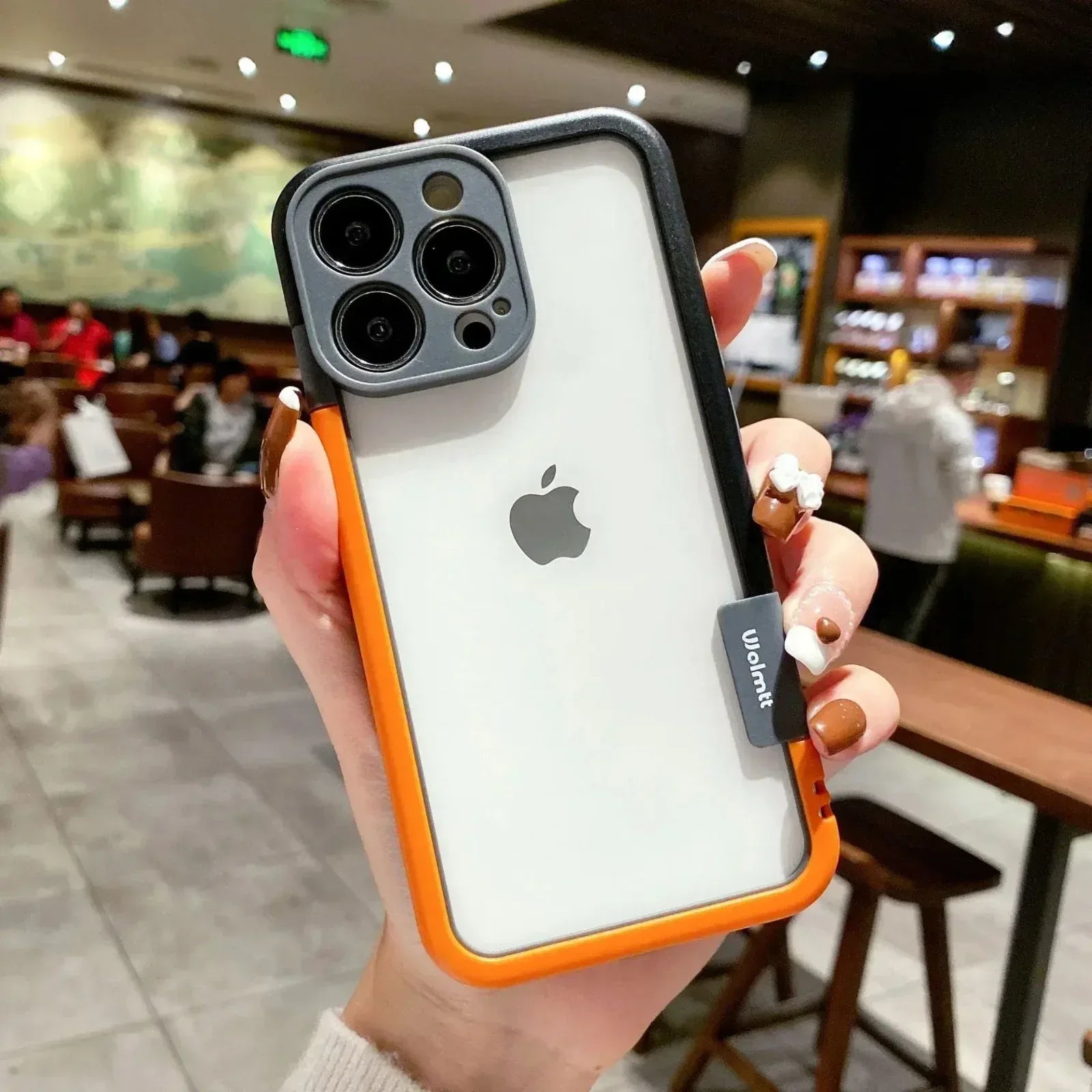 Colorful Silicone Bumper Frame Case iPhone 14 Pro - Three