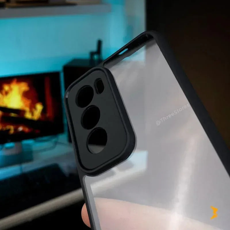 TPU Camera Protection Case Oppo Reno 12 / 12 Pro - Three