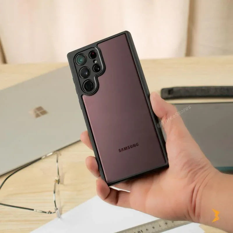 TPU Camera Protection Case Samsung S23 Ultra - Three