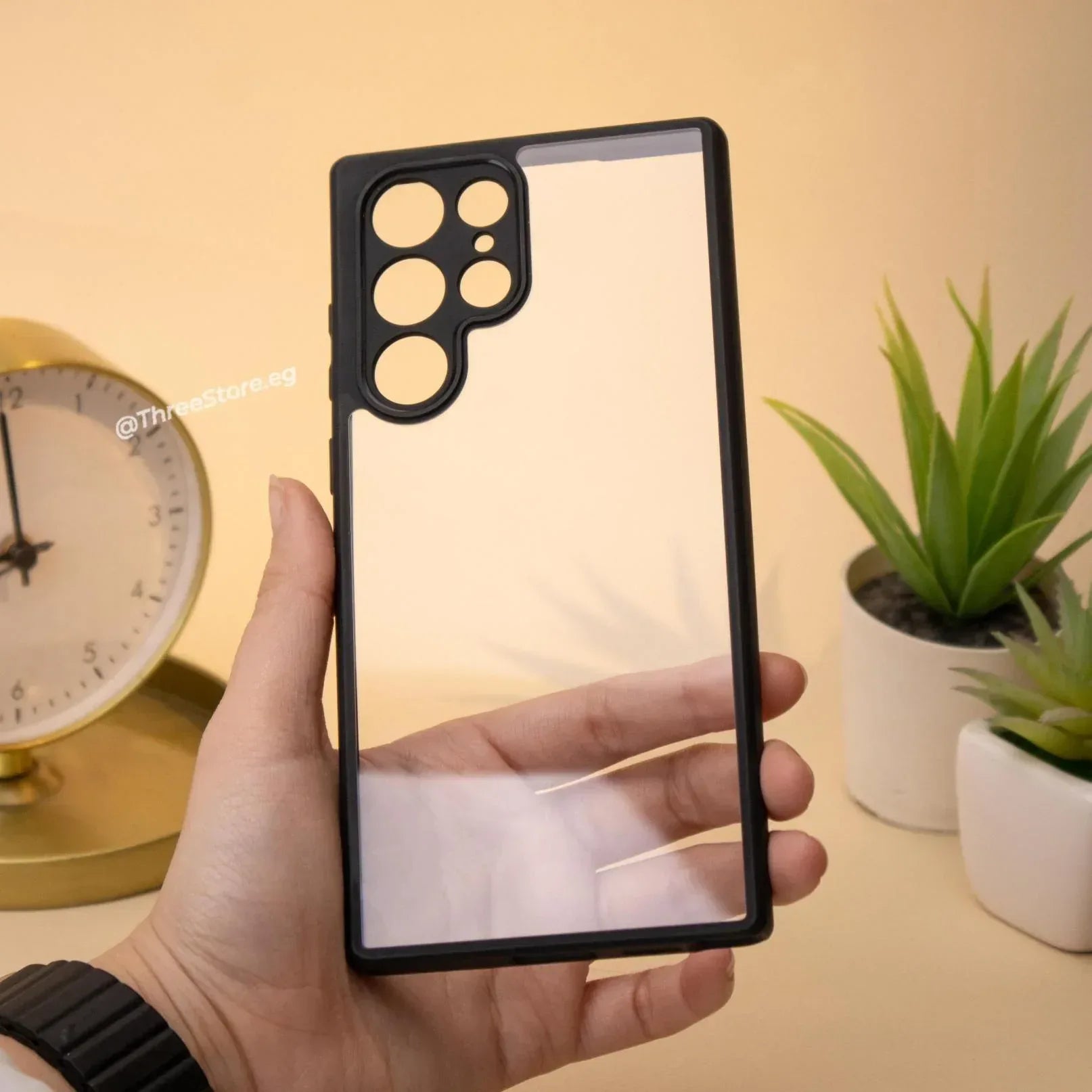 TPU Camera Protection Case Samsung S23 Ultra - Three