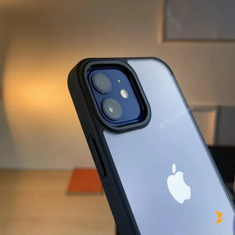 TPU Transparent Case iPhone 12 / 12 Pro - Three