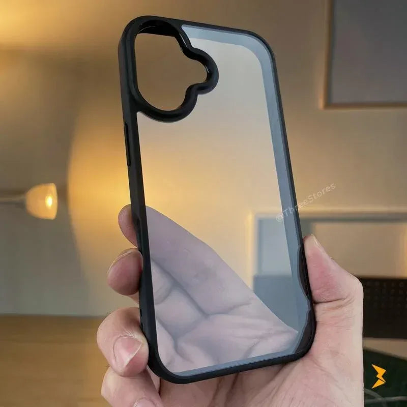 TPU Transparent Case iPhone 16 Plus - Three