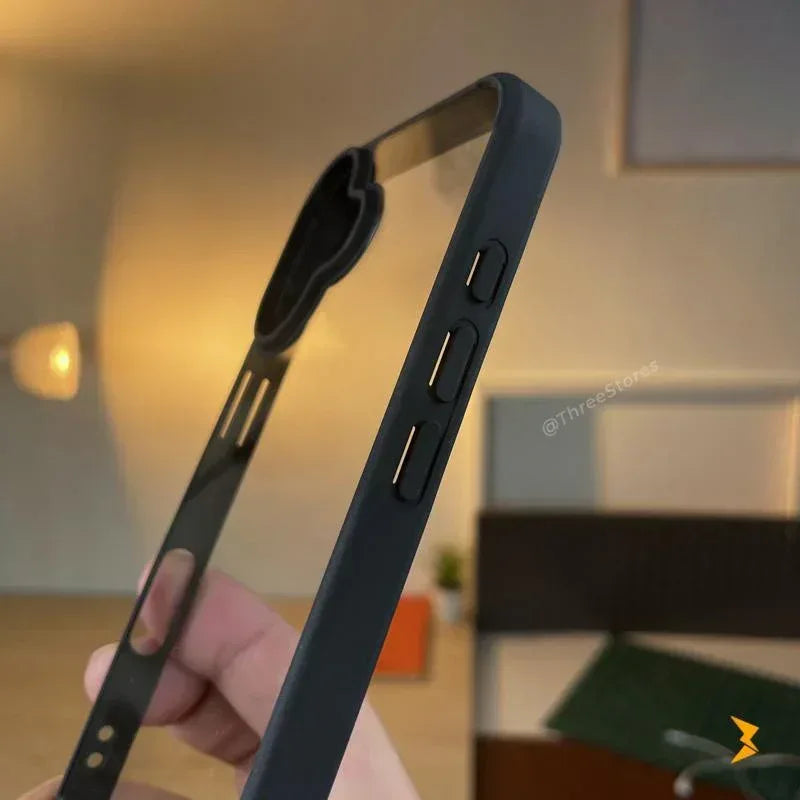 TPU Transparent Case iPhone 16 Plus - Three