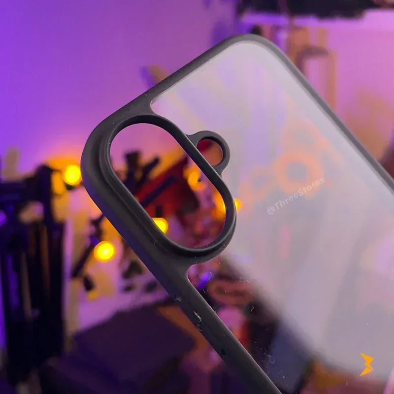 TPU Transparent Case iPhone 16 - Three
