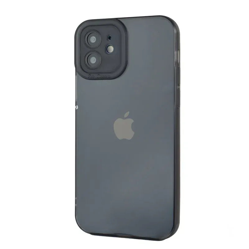 Unique Silicone Camera protection Case iPhone 12 - Three