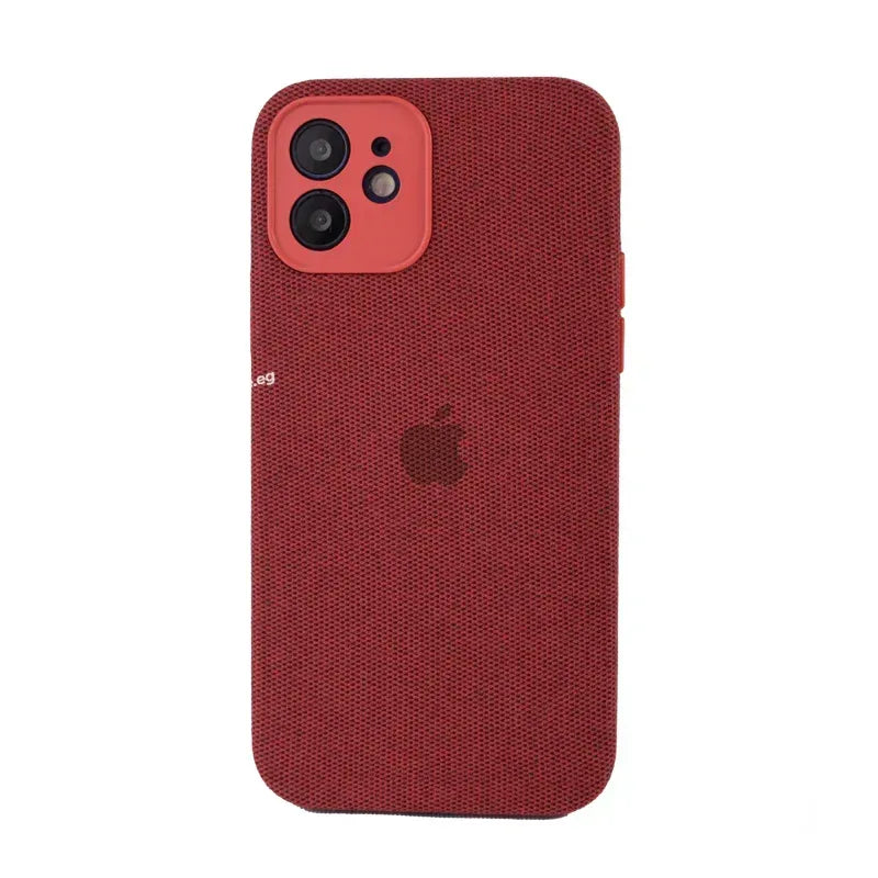 Fabric Camera Protection Case iPhone 12 - Three
