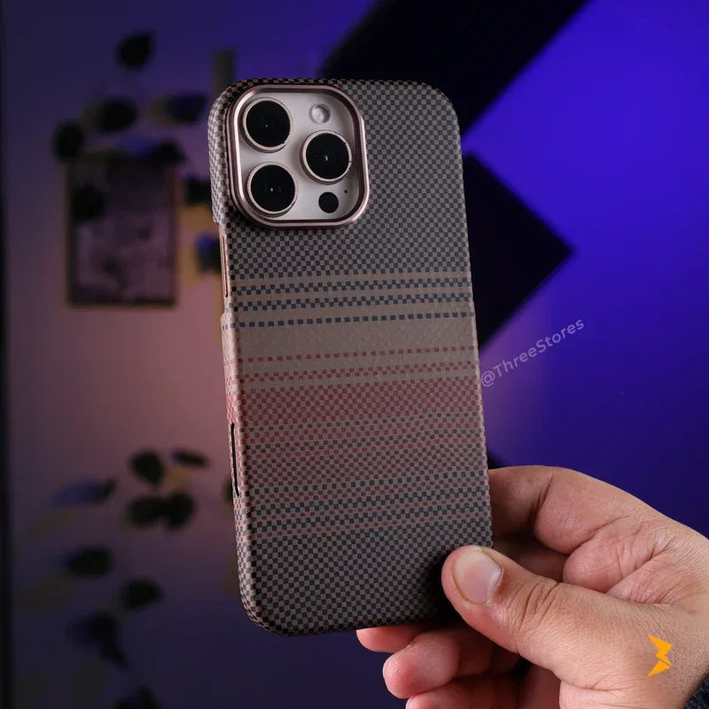 Tactile Woven Magsafe Case iPhone 16 Pro Max - Three