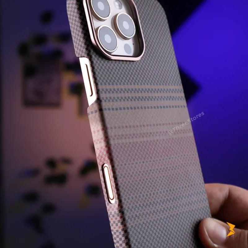 Tactile Woven Magsafe Case iPhone 16 Pro Max - Three