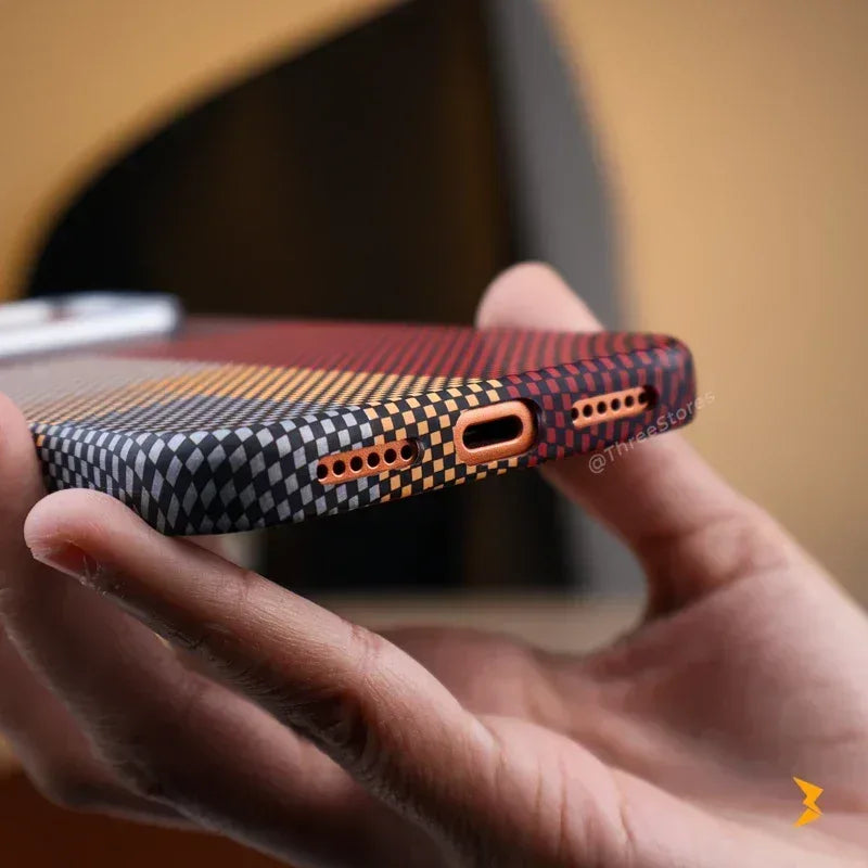 Tactile Woven Magsafe Case iPhone 17 Pro Max - Three