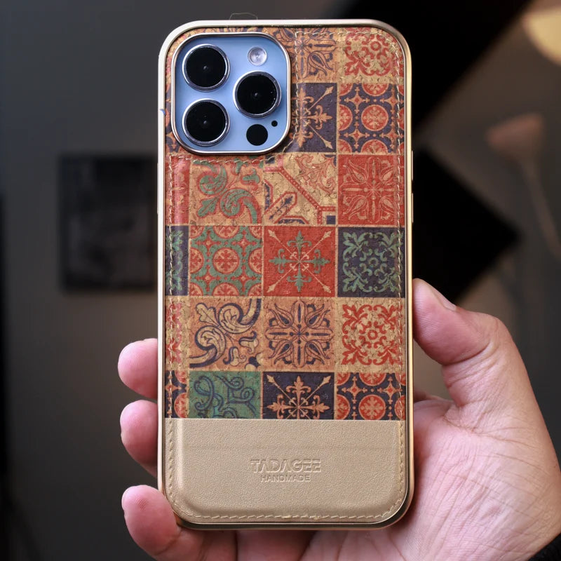 Tadagee Leather Case iPhone 15 Pro Max