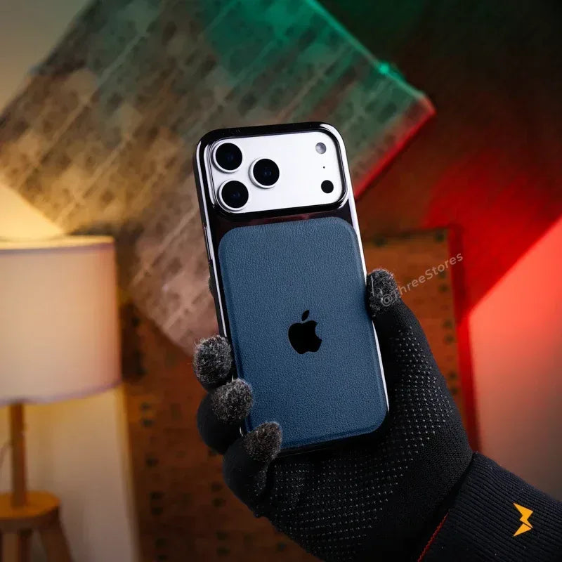 Tanned Matte Leather Case iPhone 17 Pro Max - Three