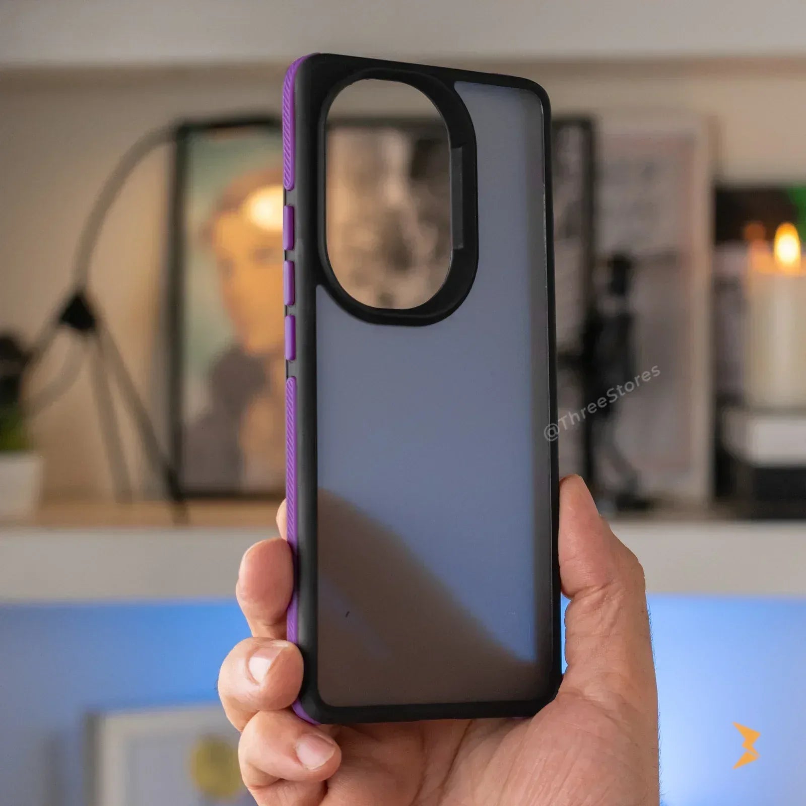 Thin City Colored Frame Case Oppo Reno 10 - Three